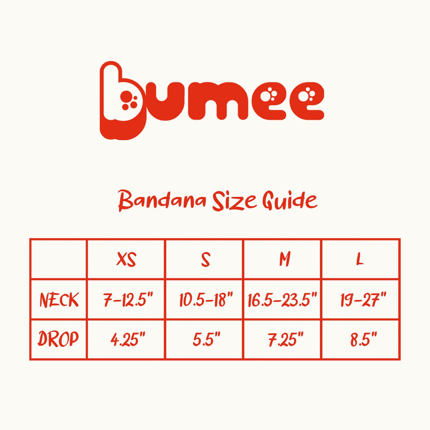 Bandana - Cream Waffle Cotton Fabric