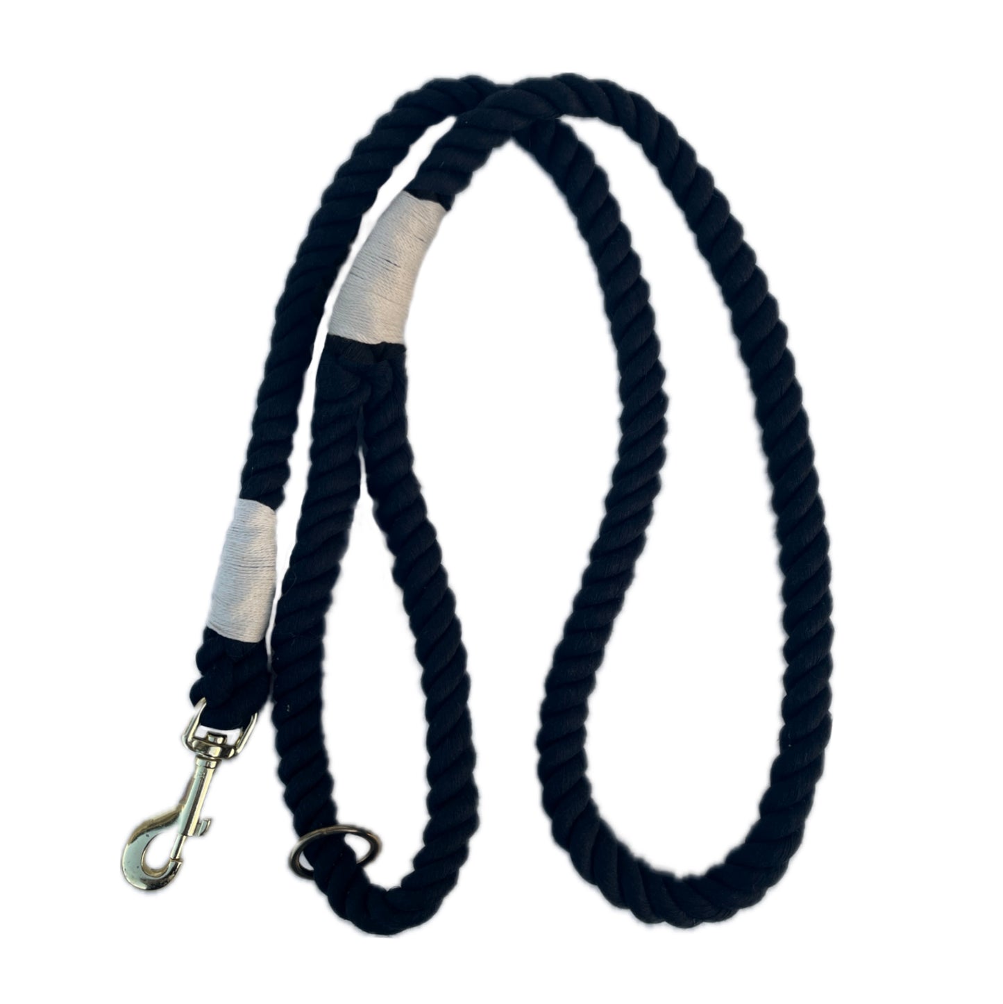 Rope Leash - Large Black