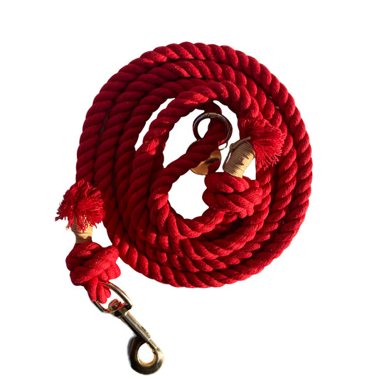 Rope Leash - Red