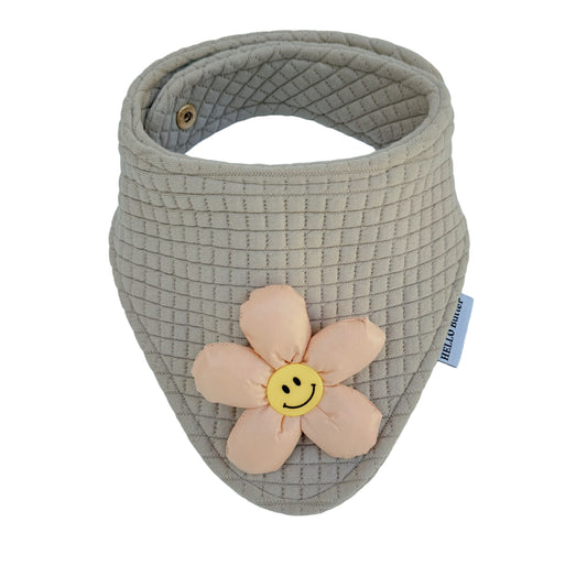 Bandana - Light Brown Waffle Cotton Fabric